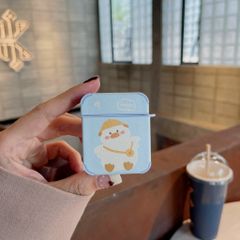 COVER AIRPOD Chất Nhám Da Họa Tiết Hoạt Hình Kute (8 Mẫu)