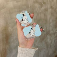 COVER AIRPOD Phao Trong Viền Gợn Sóng Cartoon Chống Shock (9 mẫu)