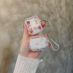 COVER AIRPOD Phao Trong Viền Gợn Sóng Cartoon Chống Shock (9 mẫu)