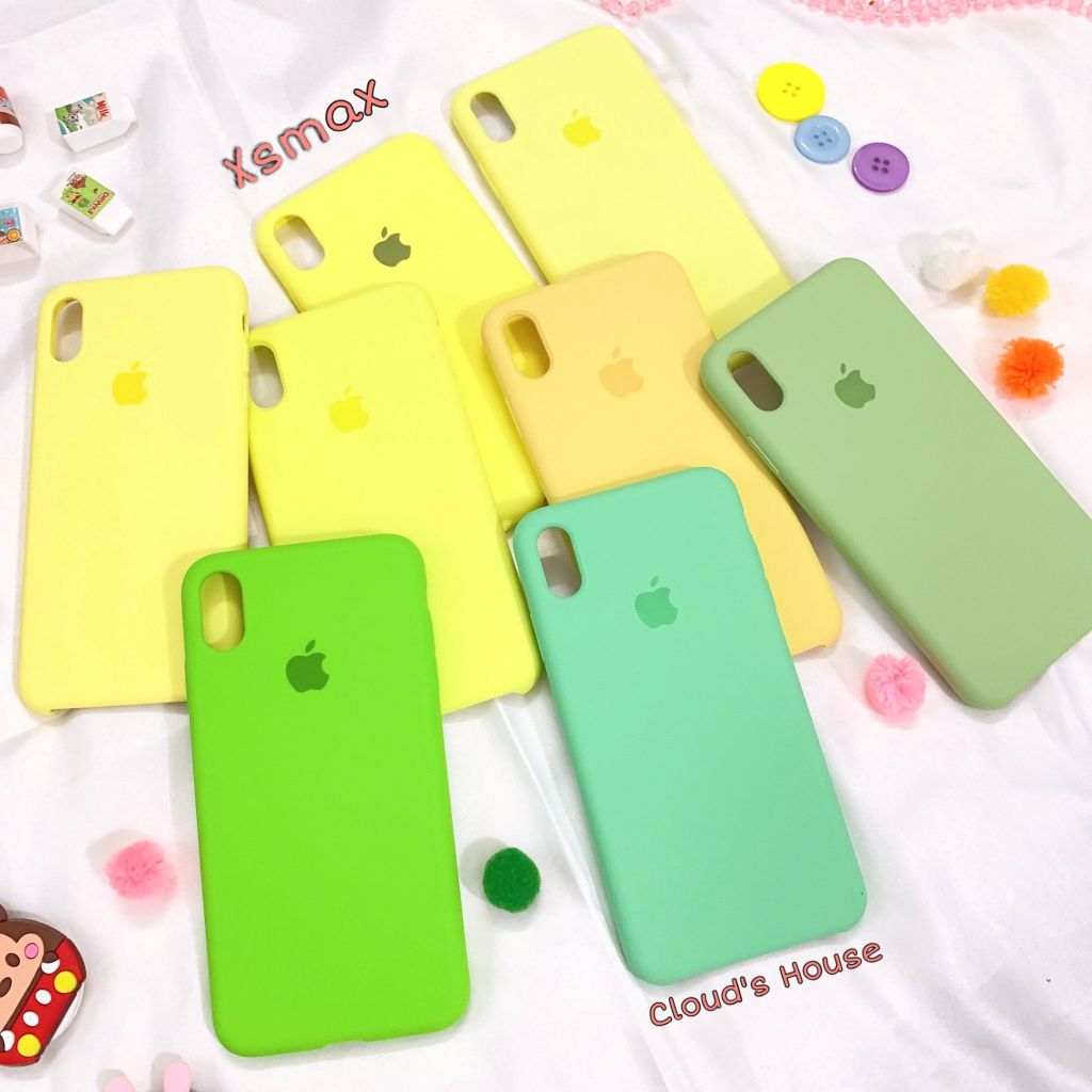 CASE APPLE Silicone Chống Bẩn Iphone XSM