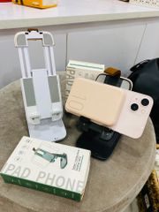 GIÁ ĐỠ ĐIỆN THOẠI FOLDING PORTABLE DESKTOP SUPPORT (Nhựa tốt - 2 màu)