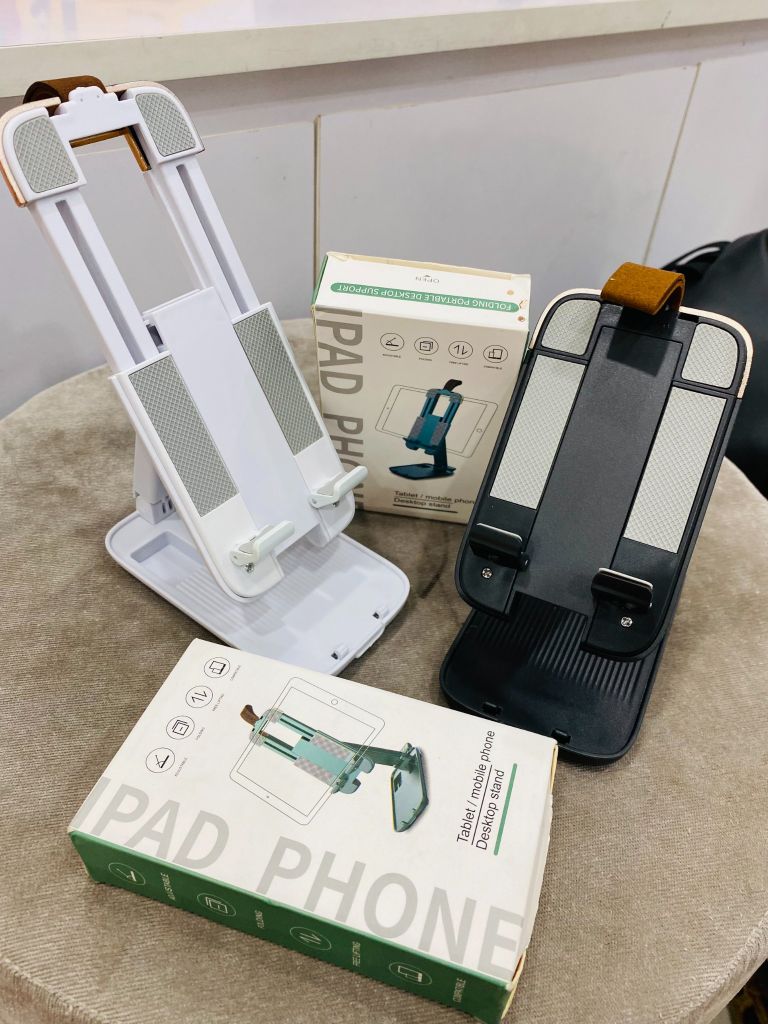GIÁ ĐỠ ĐIỆN THOẠI FOLDING PORTABLE DESKTOP SUPPORT (Nhựa tốt - 2 màu)