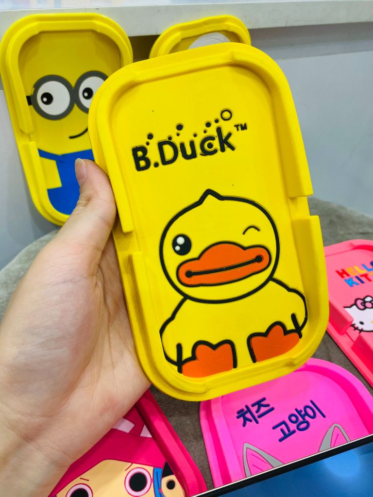 GIÁ ĐỠ ĐIỆN THOẠI SILICONE HOẠT HÌNH 3D