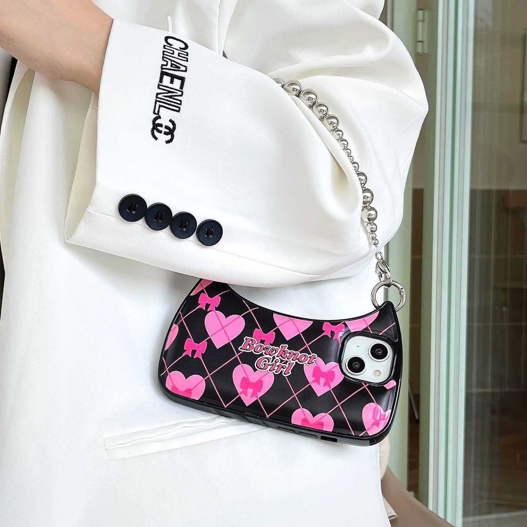 CASE IPHONE DA Dạng Túi Xách Sang Chảnh (BowknotGirl)