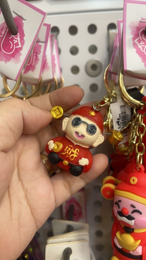 MÓC KHÓA ÔNG THẦN TÀI - TẾT