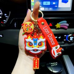 Móc khóa Đầu Lân tượng trưng cho May mắn, Hạnh Phúc và Sức Khỏe cả năm - TẾT