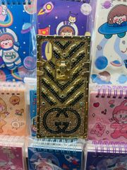 CASE IPHONE GUCCI Đính Đá Sang Chảnh Form Vuông