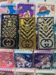 CASE IPHONE GUCCI Đính Đá Sang Chảnh Form Vuông
