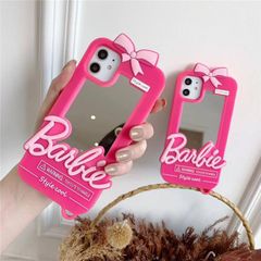 Case Ốp điện thoại iPhone SU DẺO Barbie Ốp gương iPhone 7Plus/8Plus/X/Xs/XsMAx