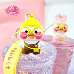 Móc khóa Vịt Kute Đi Học