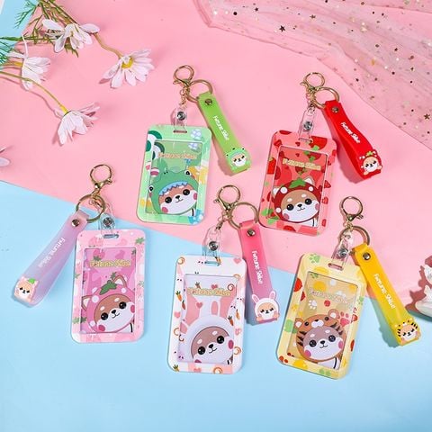 ĐỰNG THẺ ĐEO - MÓC KHÓA Thẻ Shibe Nhiều Màu Cute Phụ Kiện