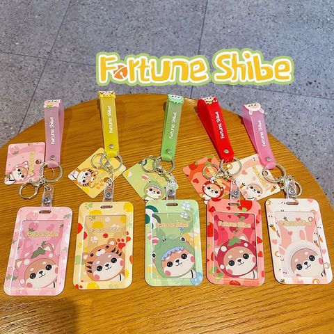 ĐỰNG THẺ ĐEO - MÓC KHÓA Thẻ Shibe Nhiều Màu Cute Phụ Kiện