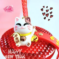 Móc khoá Mèo may mắn mini - TẾT