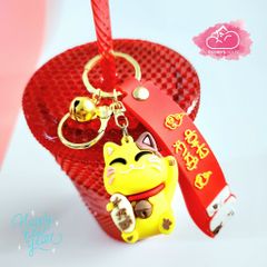 Móc khoá Mèo may mắn mini - TẾT