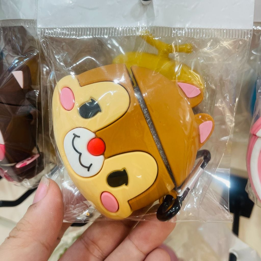 COVER AIRPOD SU DẺO SÓC NÂU CÁC LOẠI