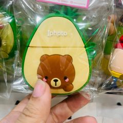 Cover Case Vỏ bảo vệ Airpod SU DẺO TRÁI BƠ Airpod 1/2/3/Pro/Pro2