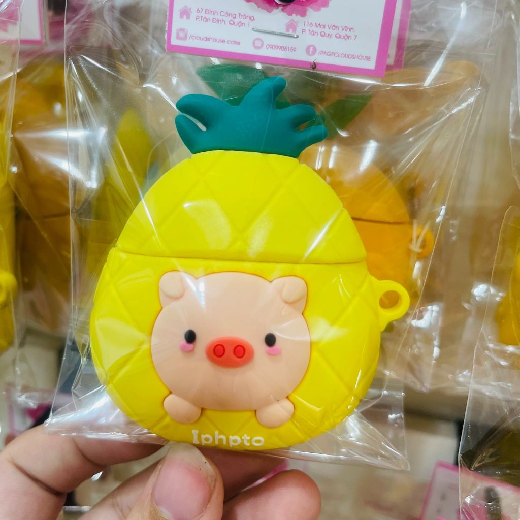 COVER AIRPOD SU DẺO MẪU HEO KUTE CÁC LOẠI