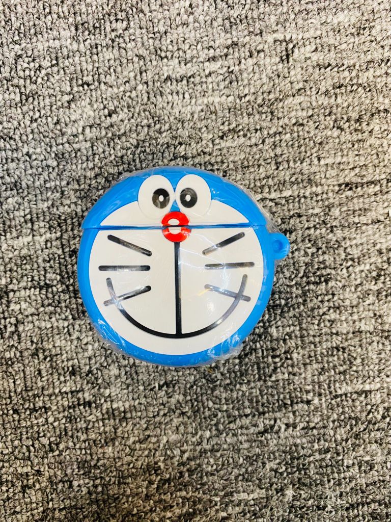 Cover Case Vỏ bảo vệ Airpod SU DẺO MÈO Doraemon Airpod 1/2/3/Pro/Pro2
