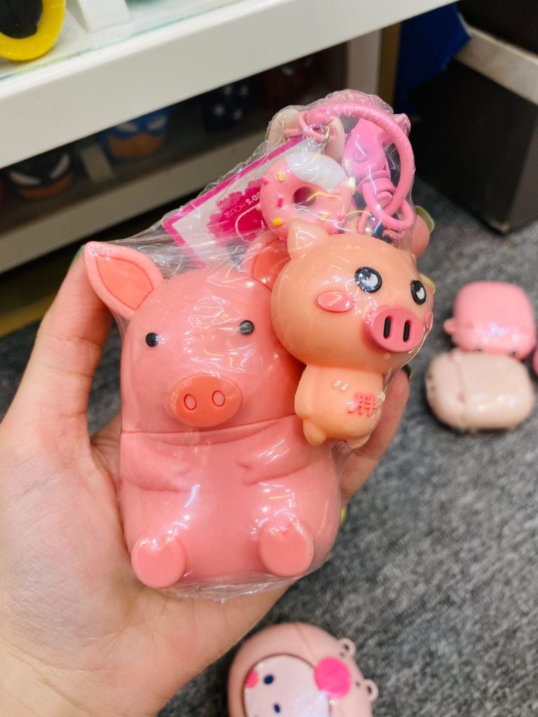 COVER AIRPOD SU DẺO MẪU HEO KUTE CÁC LOẠI