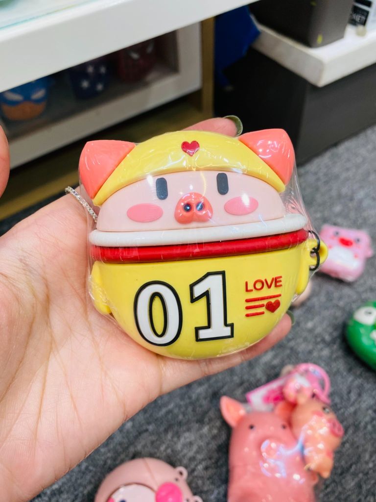 COVER AIRPOD SU DẺO MẪU HEO KUTE CÁC LOẠI