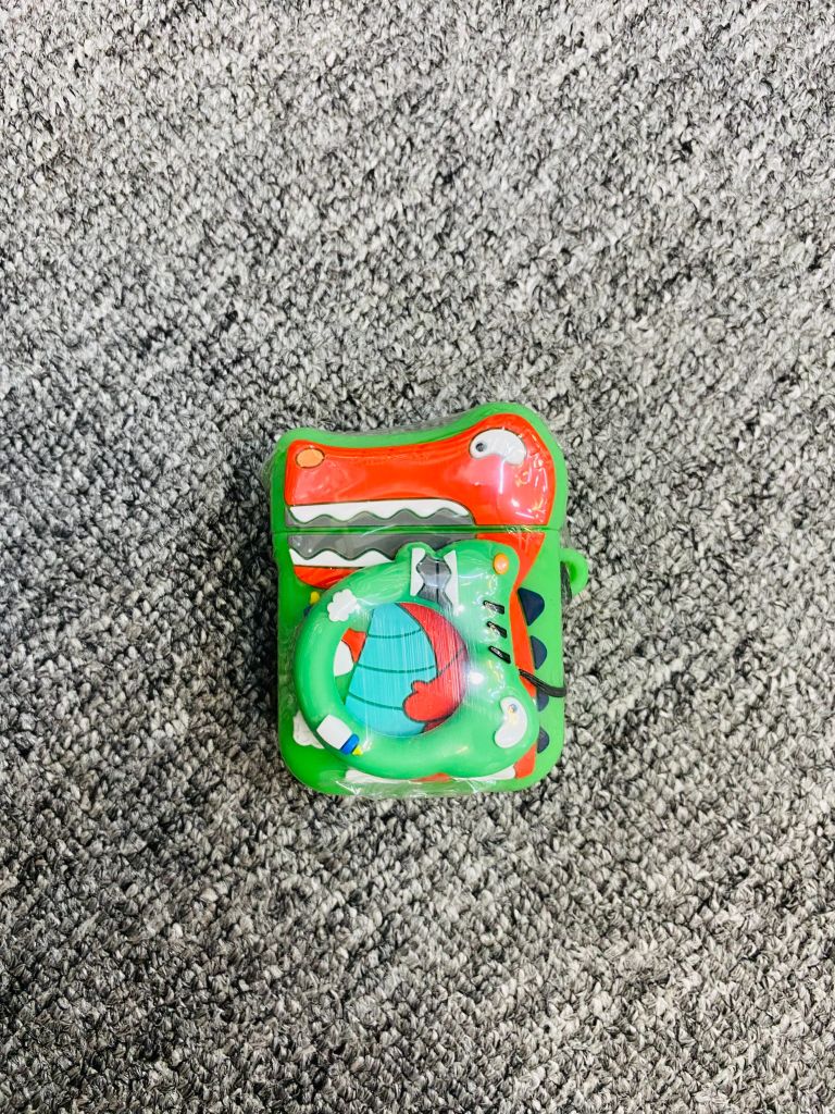 COVER AIRPOD SU DẺO MẪU GỌN KUTE ( 4 MÀU)