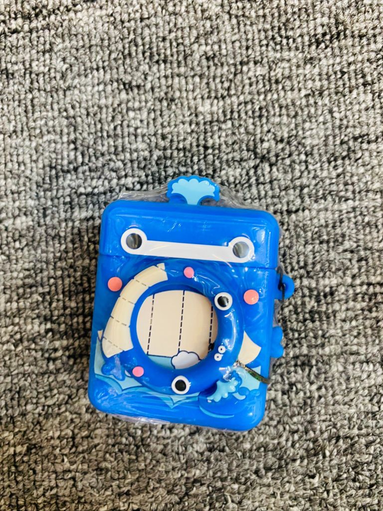 COVER AIRPOD SU DẺO MẪU GỌN KUTE ( 4 MÀU)