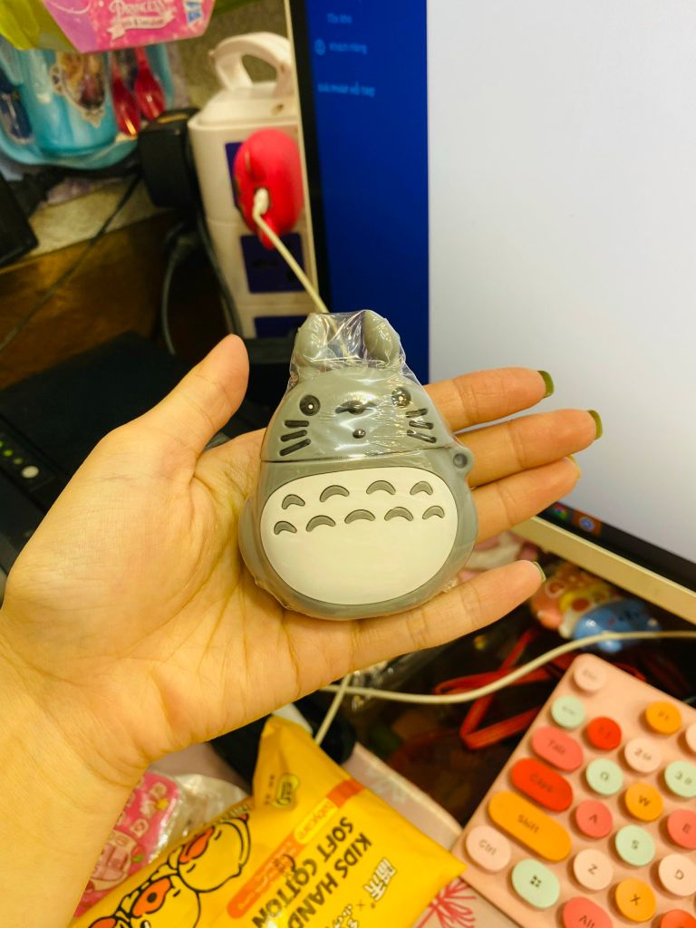 COVER AIRPOD SU DẺO TOTORO KUTE CÁC LOẠI