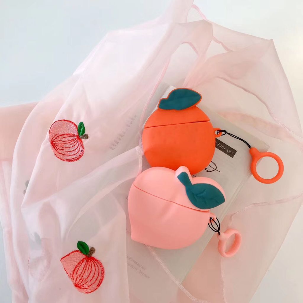 COVER AIRPOD SU DẺO BÉ ĐÀO KUTE CÁC LOẠI