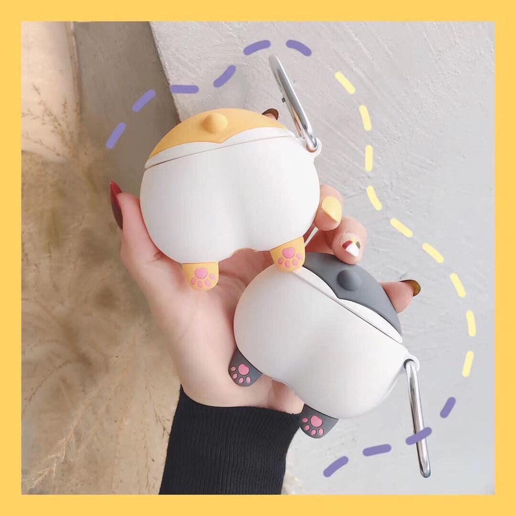 COVER AIRPOD SU DẺO CHÓ CÁC LOẠI