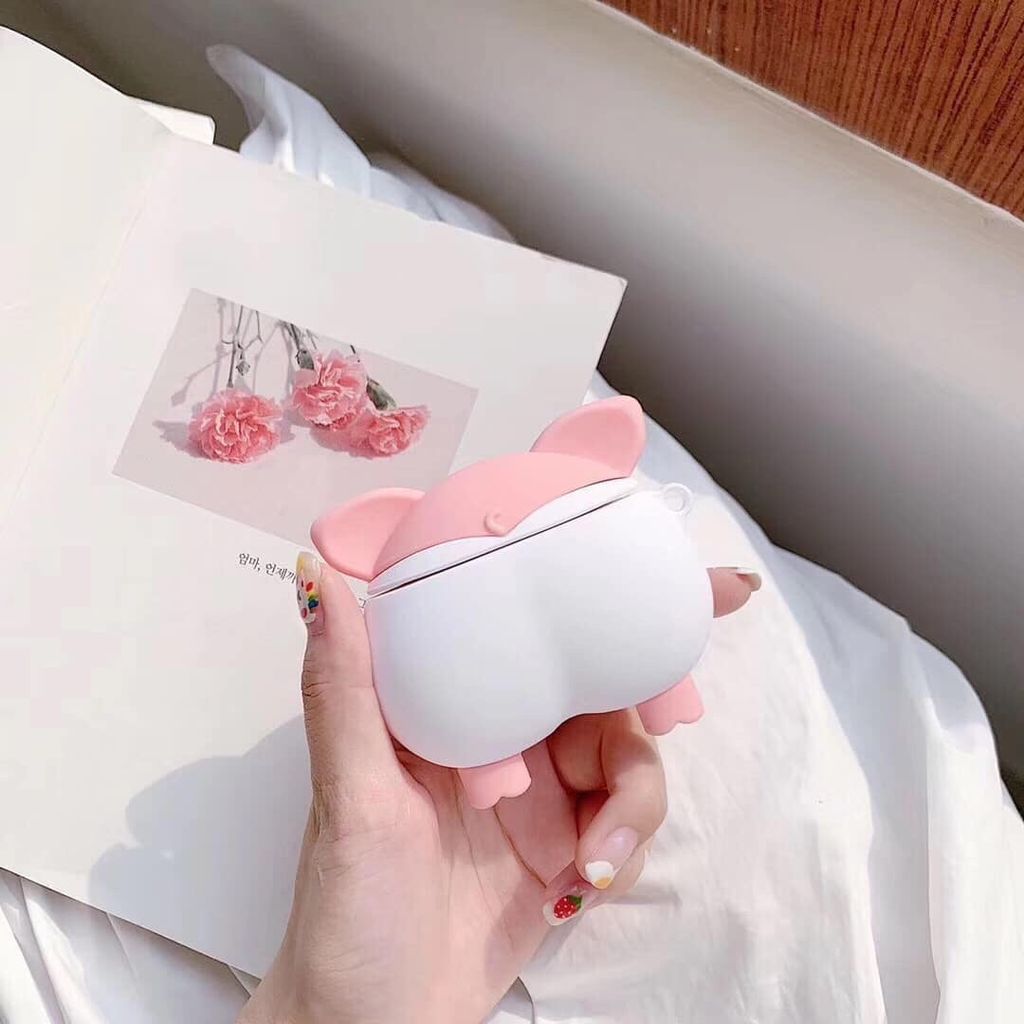 COVER AIRPOD SU DẺO MẪU HEO KUTE CÁC LOẠI