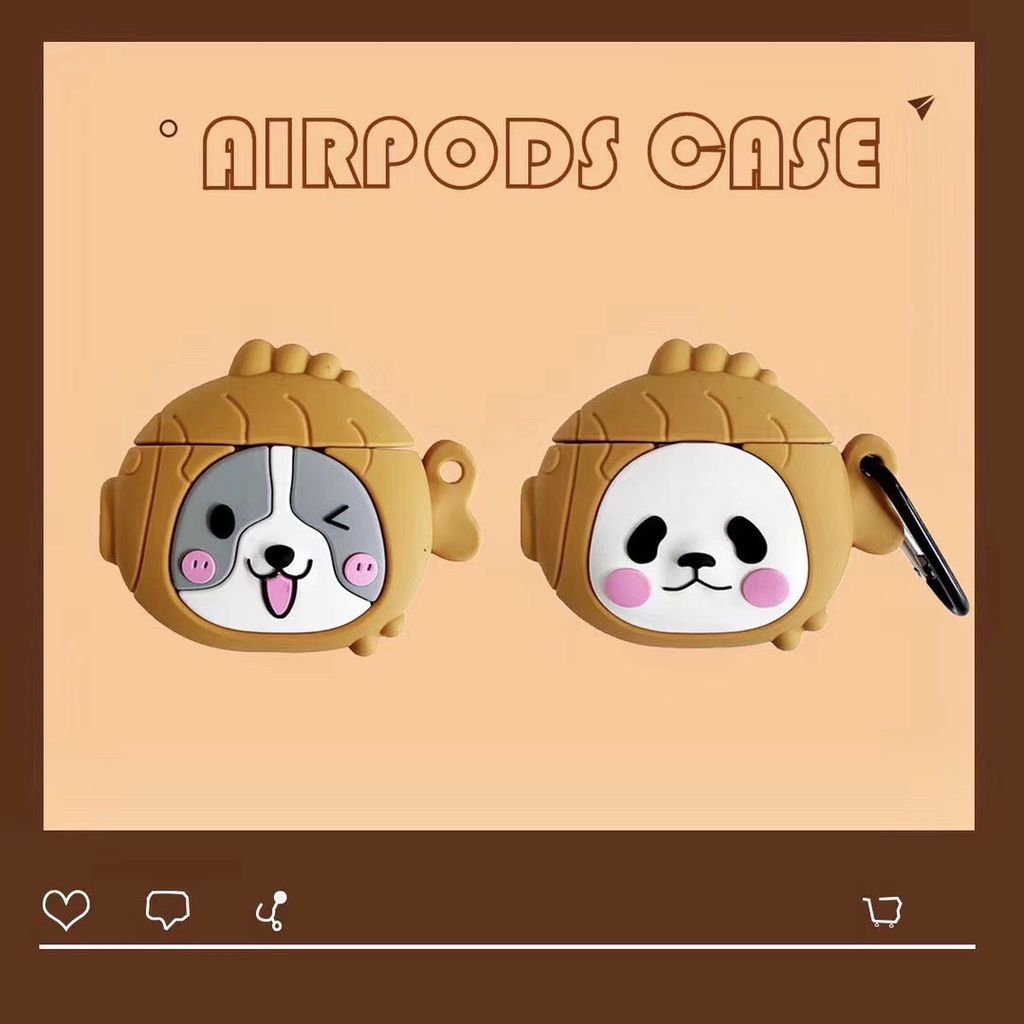 COVER AIRPOD SU DẺO CHÓ CÁC LOẠI