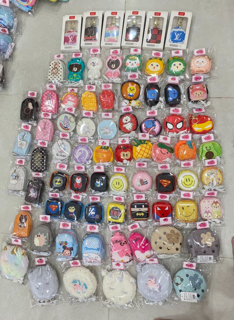 Bóp móc khóa Silicone