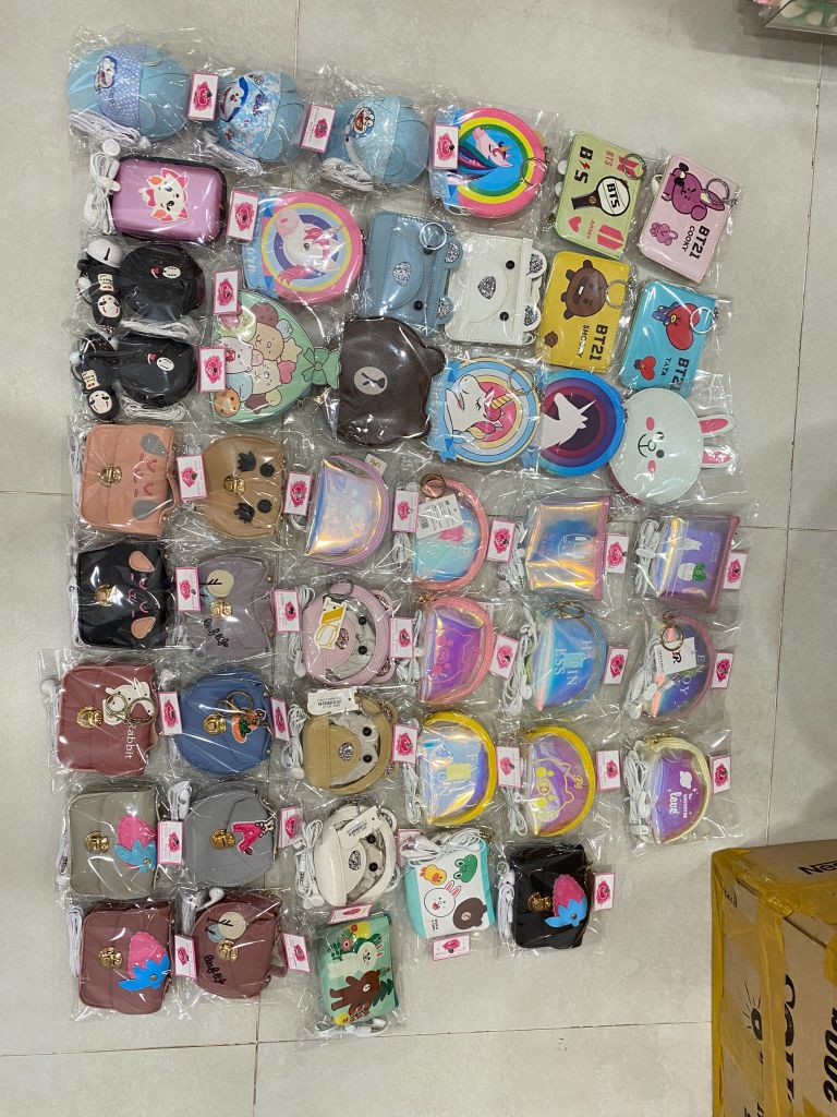 Bóp móc khóa Silicone