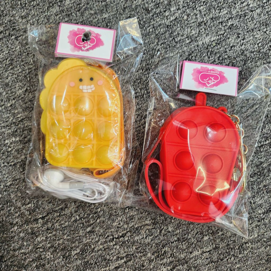 Bóp móc khóa Silicone