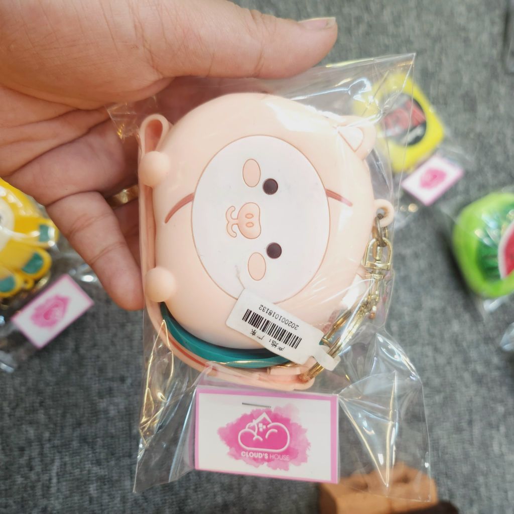 Bóp móc khóa Silicone