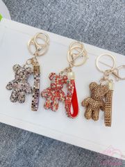 MÓC KHÓA BEARBRICK Mini Đính Đá Sang Chảnh Cao Cấp