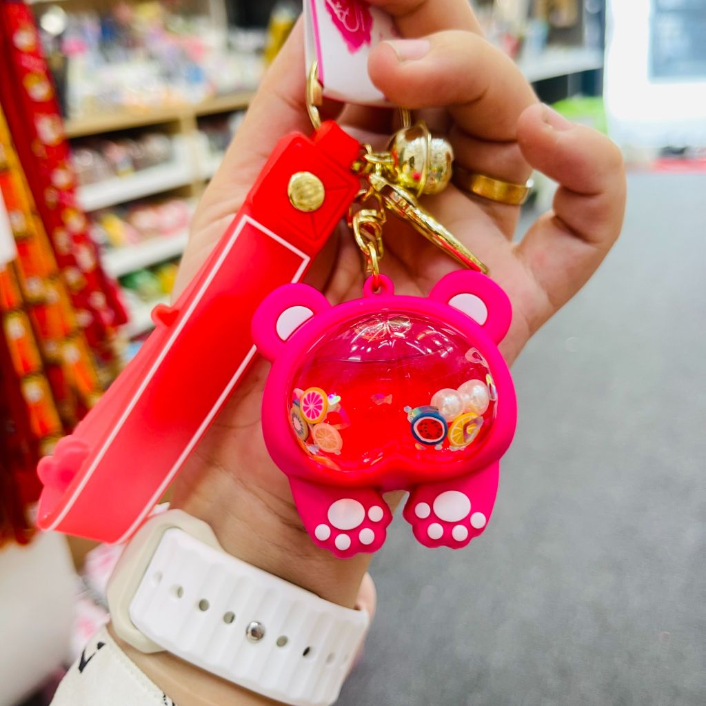 MÓC KHÓA GẤU DÂU LOTSO - CÁI MÔNG