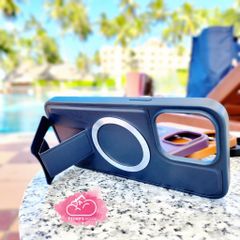 CASE IPHONE DA J-CASE Chính Hãng Magsafe Chống Dựng (4 màu)