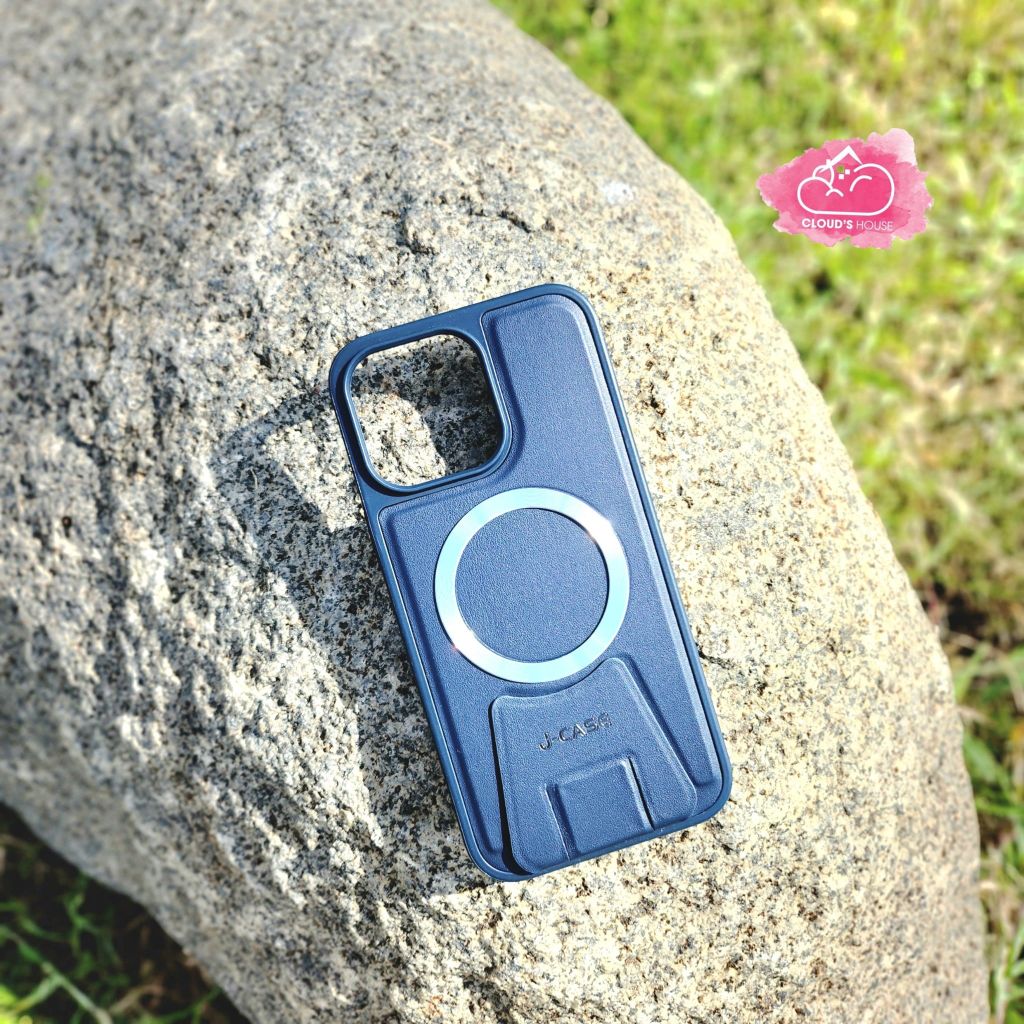CASE IPHONE DA J-CASE Chính Hãng Magsafe Chống Dựng (4 màu)