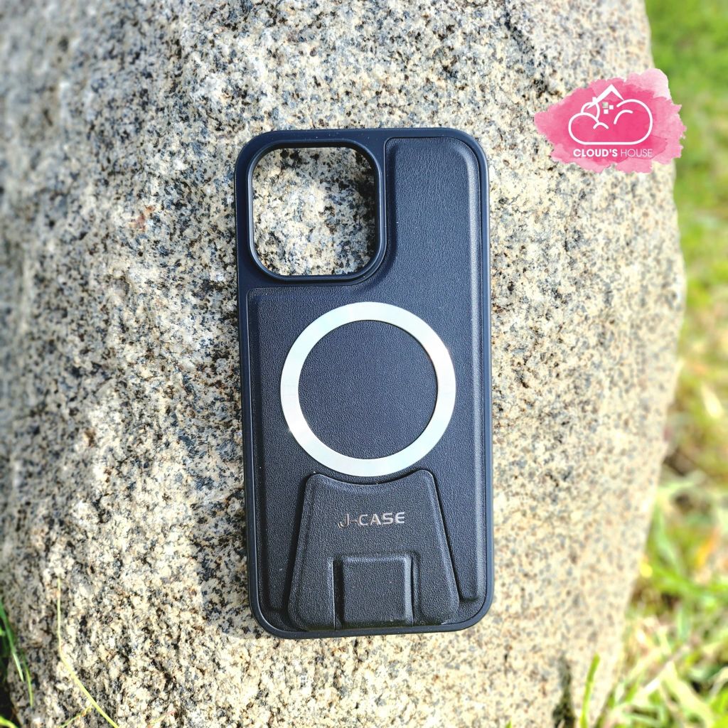 CASE IPHONE DA J-CASE Chính Hãng Magsafe Chống Dựng (4 màu)