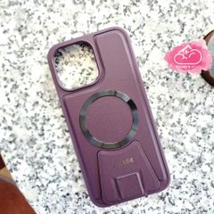 CASE IPHONE DA J-CASE Chính Hãng Magsafe Chống Dựng (4 màu)