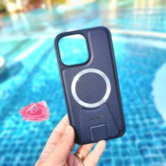 CASE IPHONE DA J-CASE Chính Hãng Magsafe Chống Dựng (4 màu)