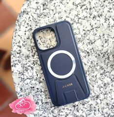 CASE IPHONE DA J-CASE Chính Hãng Magsafe Chống Dựng (4 màu)