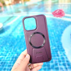 CASE IPHONE DA J-CASE Chính Hãng Magsafe Chống Dựng (4 màu)