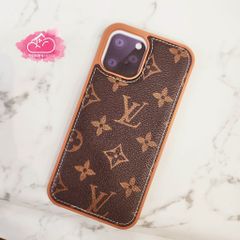 CASE IPHONE Da LV Dáng Vuông