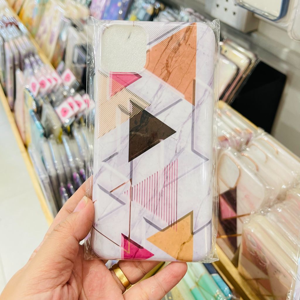 CASE IPHONE NHÁM BÓNG HOẠ TIẾT VÂN ĐÁ MABLE LẬP THỂ