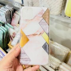 CASE IPHONE NHÁM BÓNG HOẠ TIẾT VÂN ĐÁ MABLE LẬP THỂ