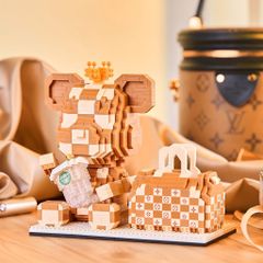 BỘ ĐỒ CHƠI LẮP RÁP LEGO Gấu LV