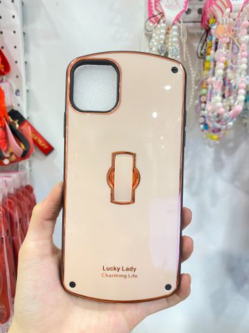 CASE iPhone Phôi Chống Shock Có chống dựng đa năng (ko trày ko tróc) BASIC 2 MÀU