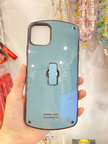 CASE iPhone Phôi Chống Shock Có chống dựng đa năng (ko trày ko tróc) BASIC 2 MÀU